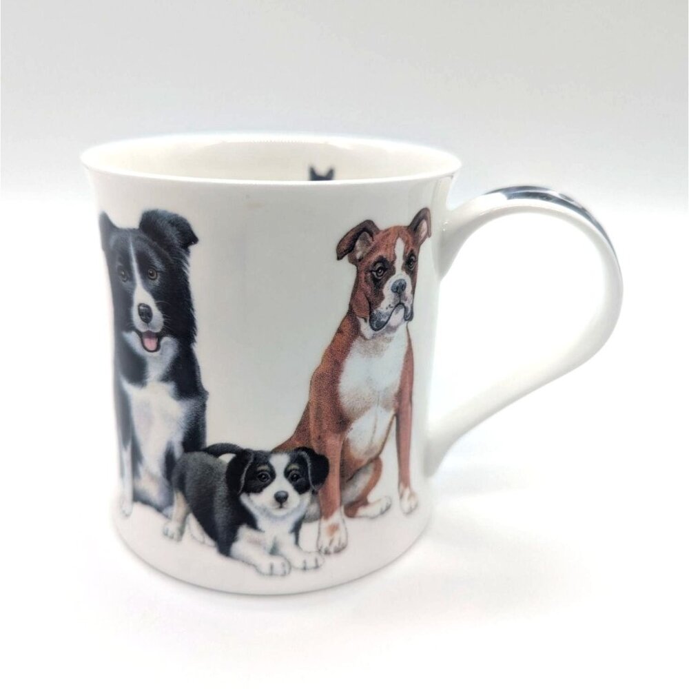 Dunoon Dogs & Puppies fine bone china mug Cairngorm